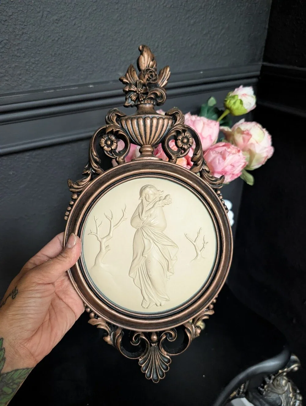 Vintage beautiful neoclassical
